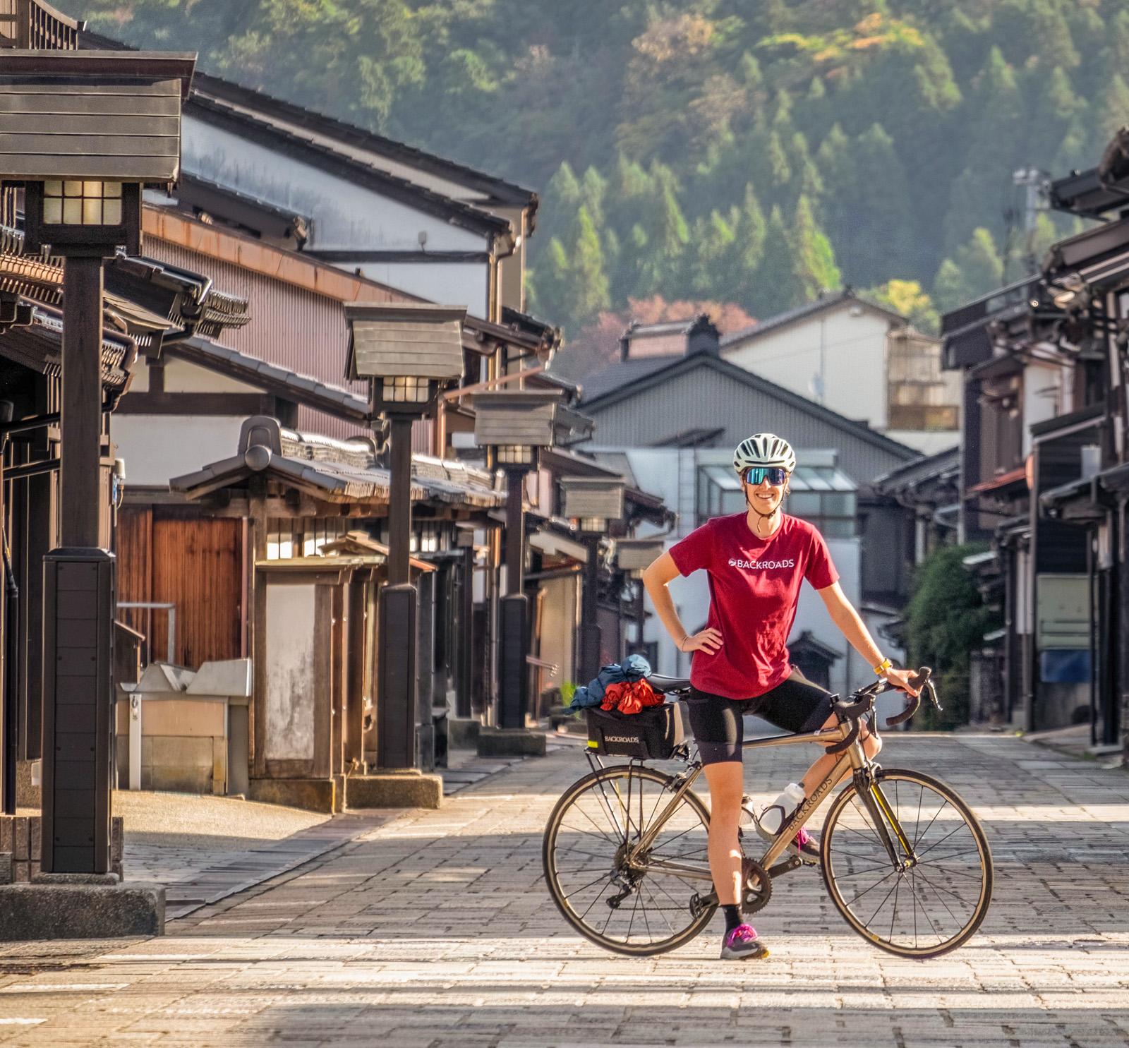 Exploring Japan on a Bike Tour background